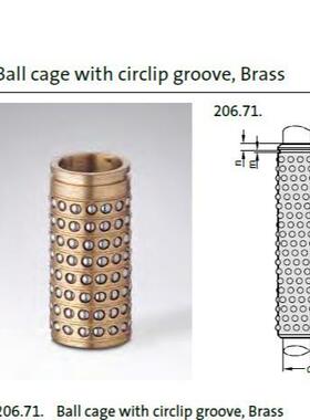德国进口STRACK冲压模具配件滚珠导套W33斯脱克五金塑胶模具配件