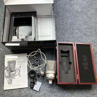 TLM103款式高配香槟色有线麦克风有线话筒