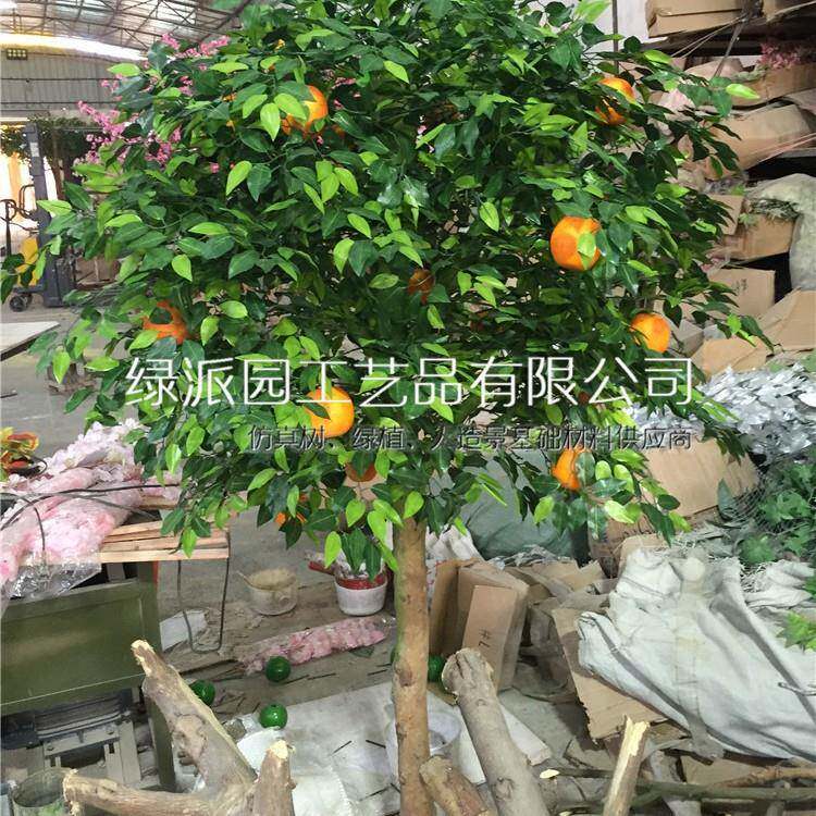 仿真水果假橘子带枝桔子仿真金桔模型仿真沙糖桔砂糖蜜橱窗装饰