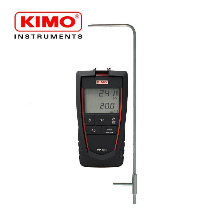 法国KIMO凯茂MP120L便携式差压风速仪MP120L（含皮托管）
