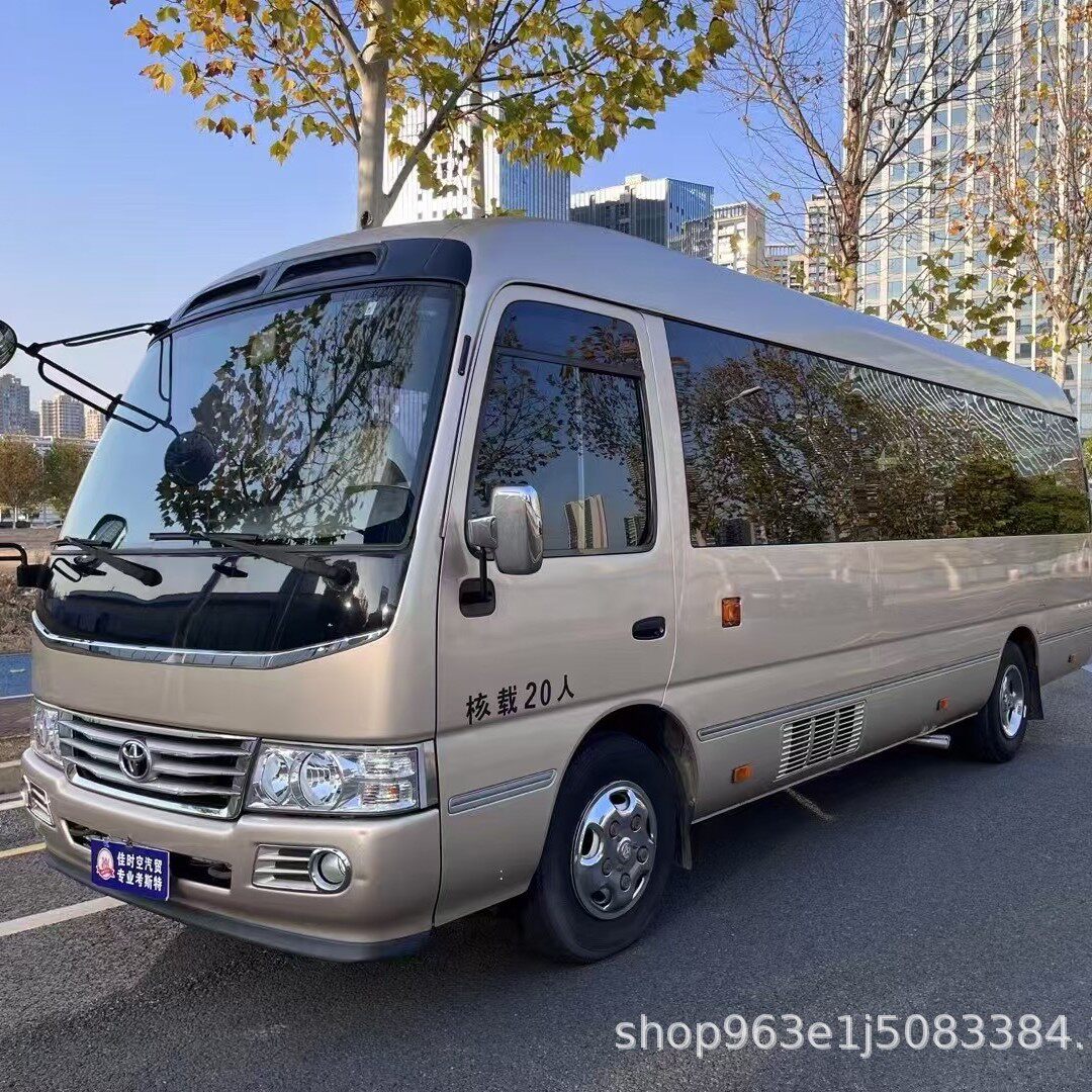 跨境出口10-30座可加座椅豪华巴士考斯特商务车中巴车