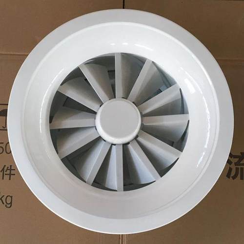 直销旋流风口电动型旋流风口可调型鼓形圆形旋流可调出风口