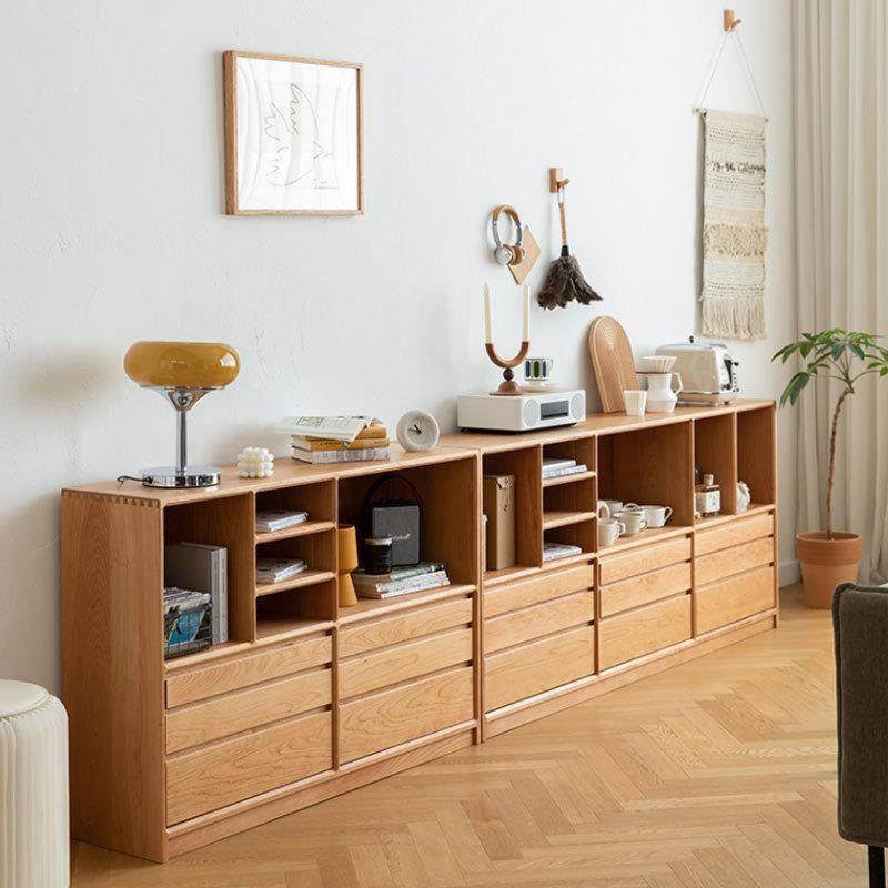 北欧全实木矮书柜樱桃木落地一体靠墙书架黑胡桃木储物抽屉电视柜,机械设备,其他机械设备,淘宝优惠券,粉丝福利购,淘宝优惠卷