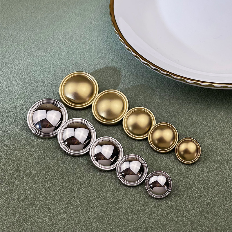 细边蘑菇金属纽扣圆形凸面光头高脚扣子百搭衣服装饰配件上衣外套,居家布艺,纽扣,淘宝优惠券,粉丝福利购,淘宝优惠卷
