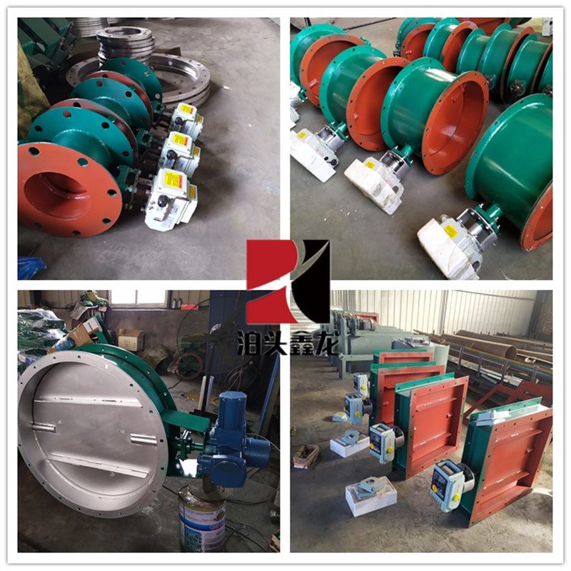 催化燃烧电动通风蝶阀dn200风门dn600调节风阀烟气冷风空气百叶阀