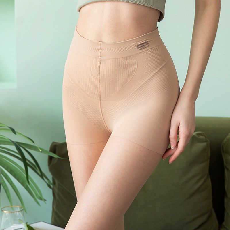 隐形肉色光腿袜任意剪菠萝袜遮瑕连裤袜肤色咖色防勾丝不调档提臀