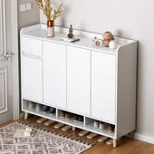 架楼梯门口简约经济收纳鞋 白色轻奢长70 140深30高100鞋 110 柜