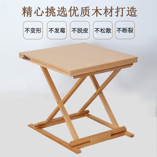 绘岳美术写生静物台红榉木素描绘画台可折叠实木画画摆放台石膏像