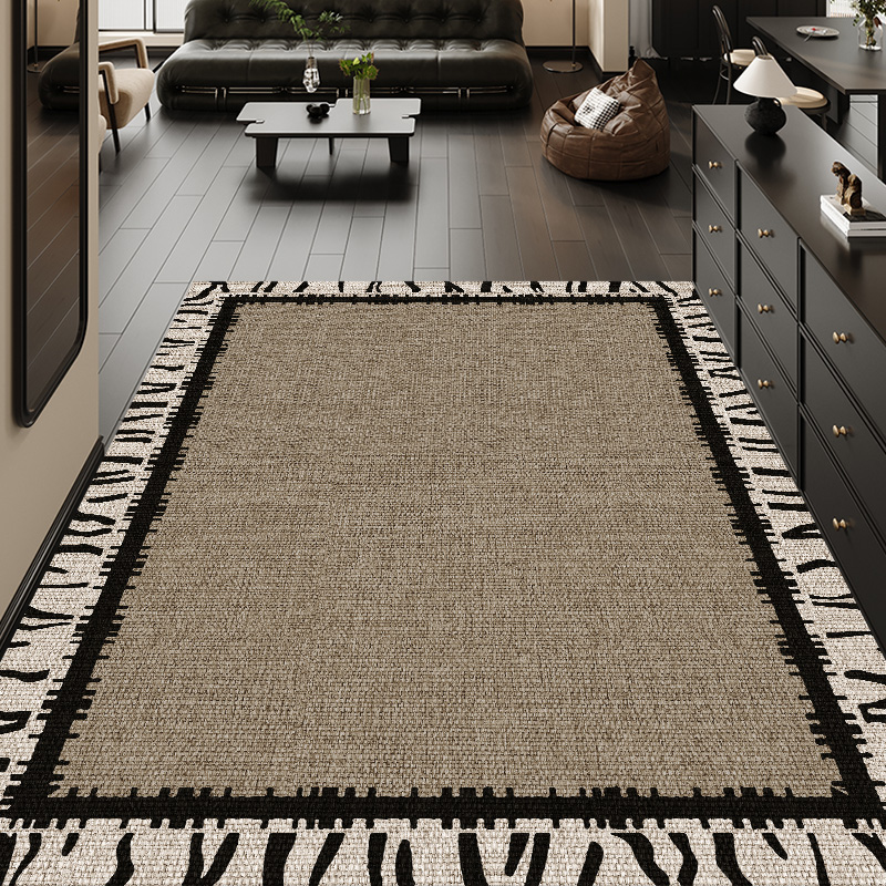 科技皮革进门地垫入户门垫耐脏免洗法式地毯家门口玄关防滑蹭脚垫