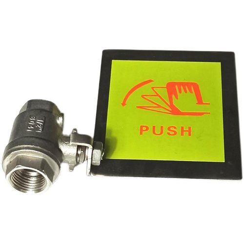 304不锈钢洗眼器配件台立式壁挂式简易双口洗眼器4分阀门推板开关