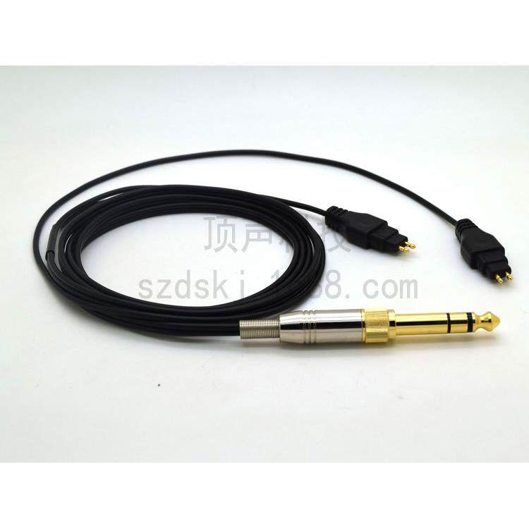 无氧铜圆形双并HTOZ耳机线森海H5D25HD25-1D2-1II5HD2-C