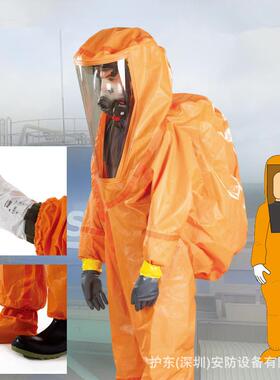 微护阿波罗5000重佳化型服Apolo防化服学全封闭ADF服呼吸l器防护