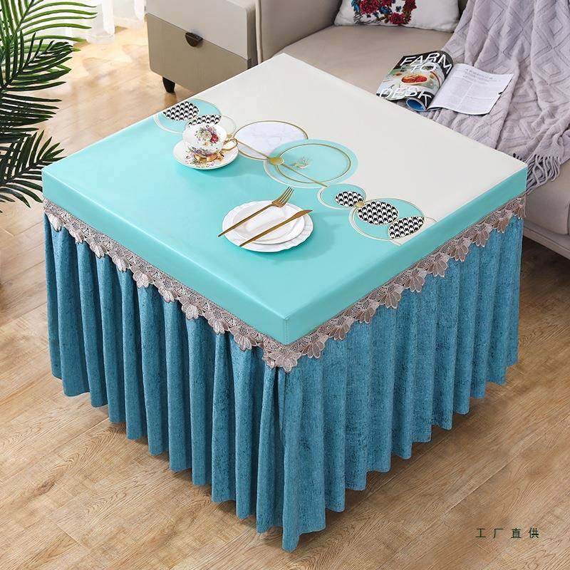 布脏水防油免洗可擦耐F978HSMT正方形夏桌季烤火桌罩薄款电炉茶几,居家布艺,床头罩,淘宝优惠券,粉丝福利购,淘宝优惠卷