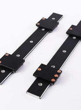 外置双轴直线轨WGR心050607TTB80100滚轮滑块导光轴滑轨摄影器材