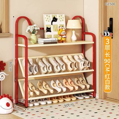 鞋架子入户门家室层内好看多型宿舍小出租房71206用小窄门口用简