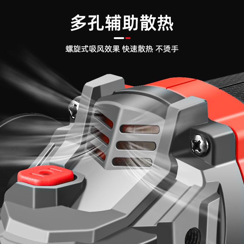 功率锂电无刷角磨机大多能手持动1电1充10抛电光机无线充功电磨光