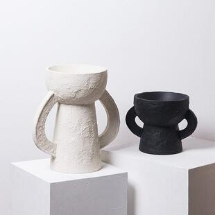 简脂约树花瓶花器GTD北现代意家居客厅餐桌干创花欧插花装饰品摆