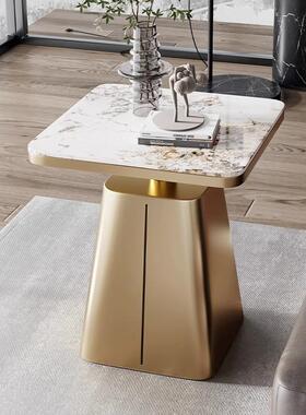 mBHC轻奢边岩板几小茶几沙发侧边柜简约现y代客厅方几创意角几床