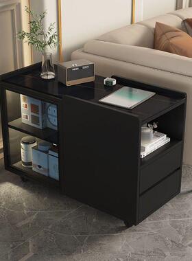 fLE柜岩边板发边柜实木现代x-4564简约轻奢客厅家用侧角沙几可移