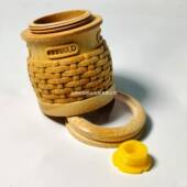 竹TWL实心竹蛐根雕刻蝈蝈蛉叫罐鸣虫万体虫具竹子竹蛉筒蛐罐手把