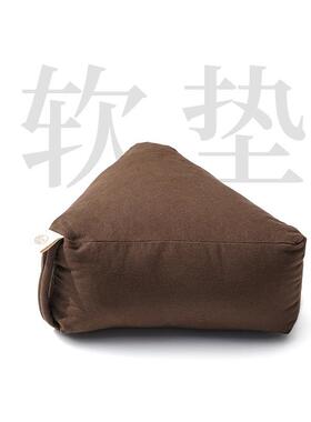 榻榻角米坐垫中纯色垫子别致靠垫迷D033你式三形抱枕可携带异形新
