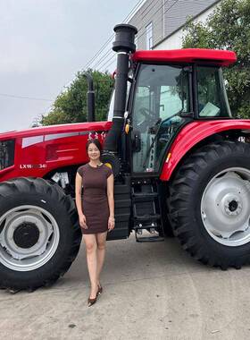 出口四轮拖拉机厂家YTO拉拖东3红四轮拖拉机出口方机版