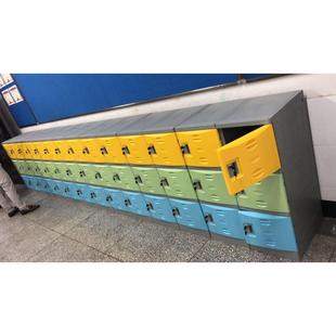 中小学生书包柜柜AB工校程塑料CWM幼儿园寄存储物柜S更衣柜