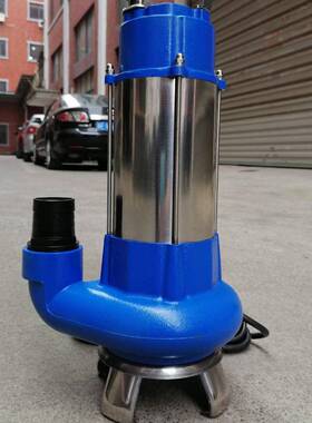 家2现货V180w厂0小型家用潜水泵2V单相小水泵立式污水IAW泵浮球开