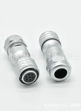 /金属防水接头插0开孔16mm连接器SF161/S7+SF1612P7快速XXY拔插头