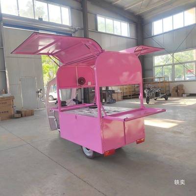 电动三餐轮车摊三轮餐车厢多功摆能夜市移动JAT小吃流动美食垒车