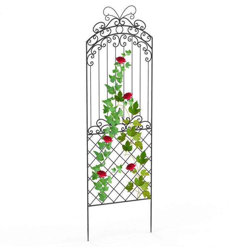 厂家直FPI销代艺架花架简约客厅阳台庭院花子现铁落地室外绿萝爬