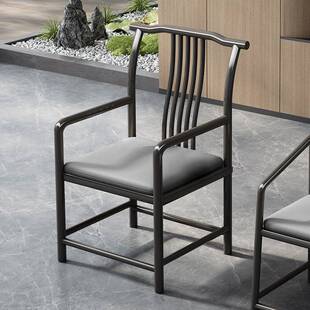 茶IIL椅主人椅靠背茶桌椅子泡茶专用官椅梳背椅围椅帽新式中师太