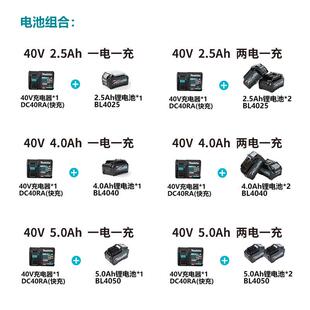 牧田（MAKITA）TW01G电式套筒风.炮电动扳手40V565700Ah两电充一