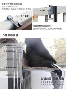 窄阳台条折叠桌吧台桌用椅组合餐桌一体ytgz007家靠墙窗边可悬挂