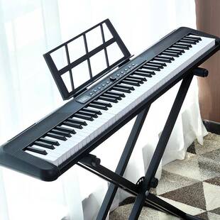 88键电子琴学生便携乐器初学入门电子琴智能电钢琴家用款电子钢琴