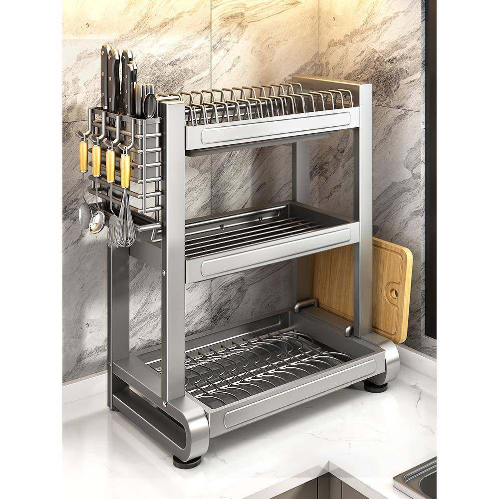 cs不锈钢碗碟收纳架碗盘沥水厨房置物架多功能放碗盘子碗筷家用碗,农用物资,其他肥料,淘宝优惠券,粉丝福利购,淘宝优惠卷