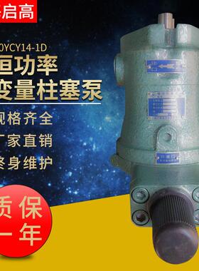10YCY14-1D小16YCY14-1D恒功率变量泵头轴头20或30