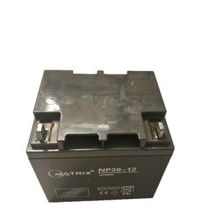NP38 12矩阵高性能专用蓄电池12V38AH抗过放能力