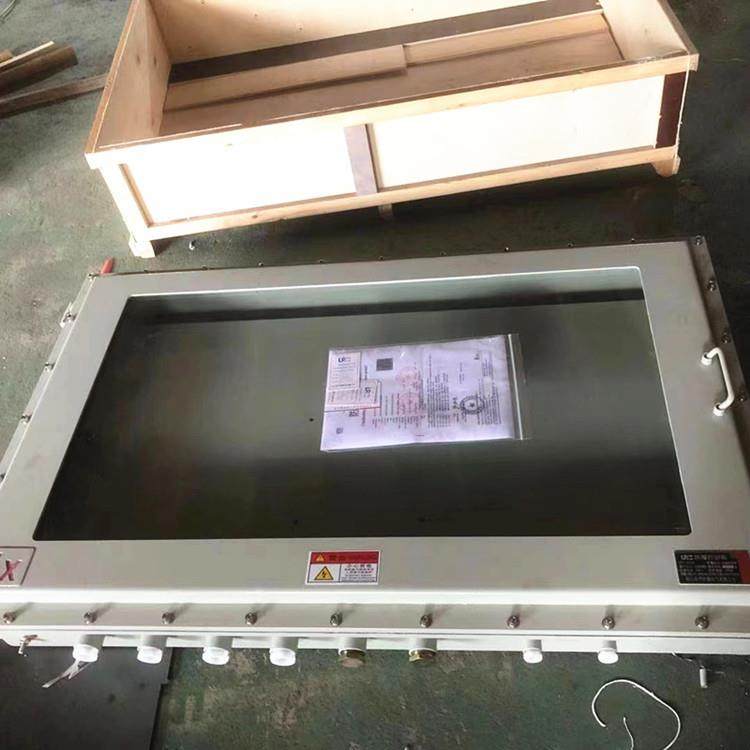 户外落地式安装100寸大屏幕防爆显示器防爆液晶显示屏制造商家