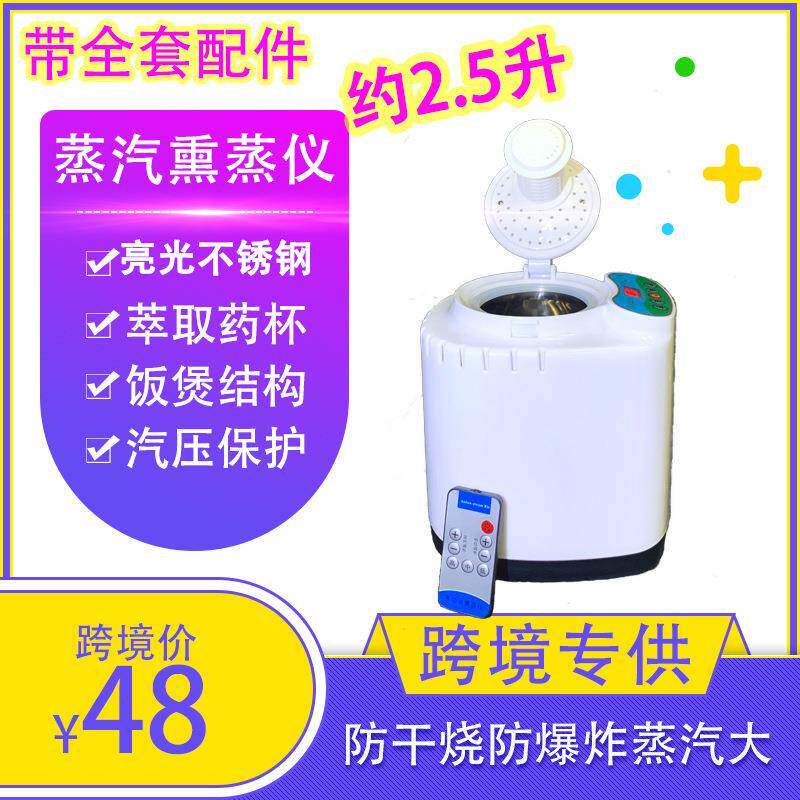 康净星2.5升熏蒸机桑拿机熏蒸仪木桶浴缸用电加热足浴汗蒸房