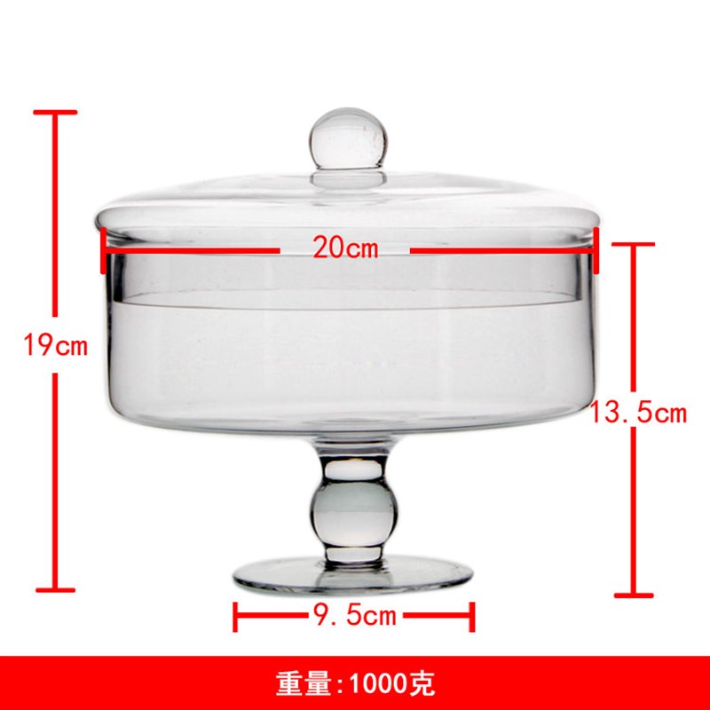 透明欧美式创意玻璃储物罐糖果罐玻璃瓶婚庆软装饰甜品台家居摆件