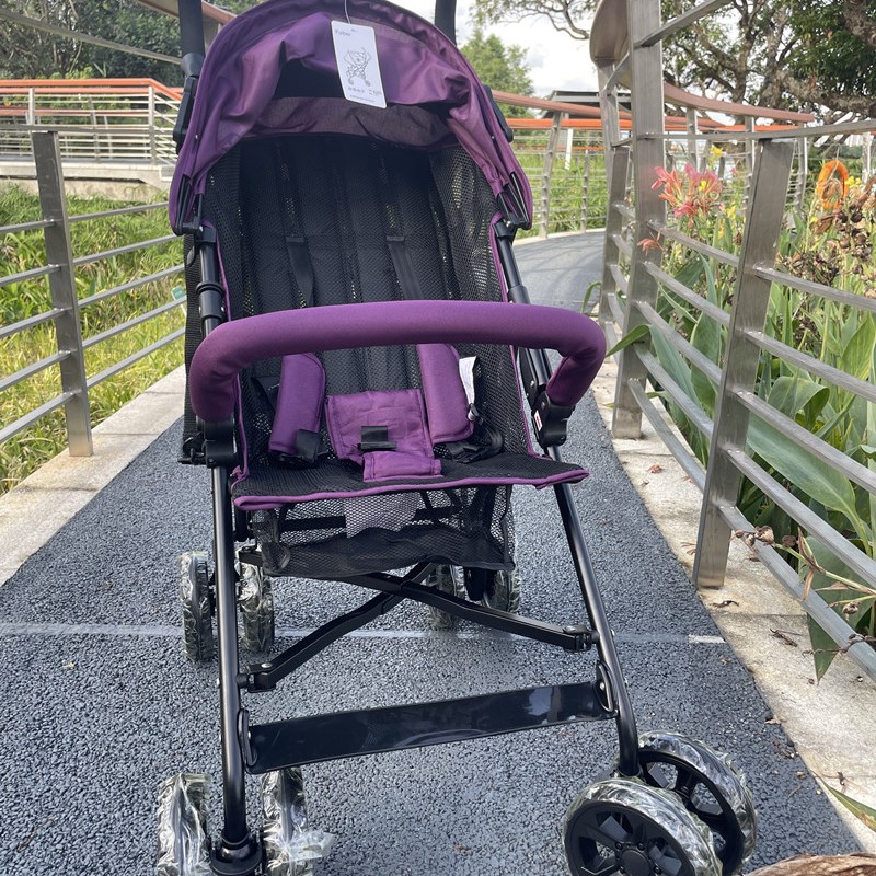 出口简易儿童手推车加高折叠婴儿伞车大童宝宝溜娃神器3岁6岁8