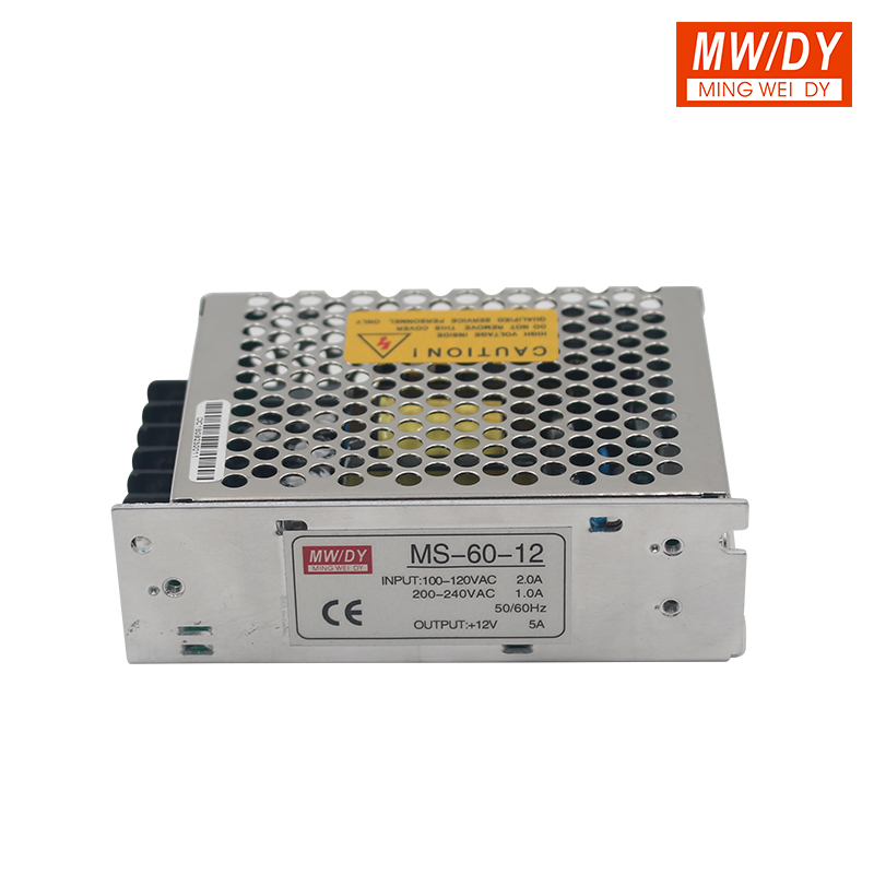 60W小体积开关电源MS-60-12V开关电源12V5A小型开关电源