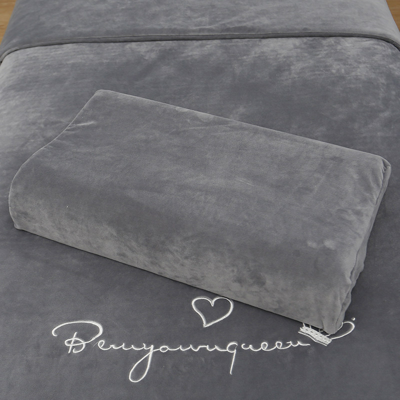 美容院专用高档枕头乳胶枕方枕芯美容按摩枕含枕套儿童学生乳胶枕