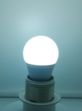 可调光LED灯泡5W调亮度无频闪护眼旋钮调光开关台灯专用节能LED灯