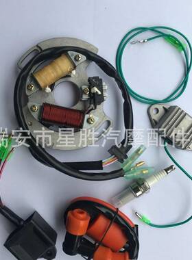 点火线圈、火花塞、CDI调节器和定子BlasterYFS20097-01