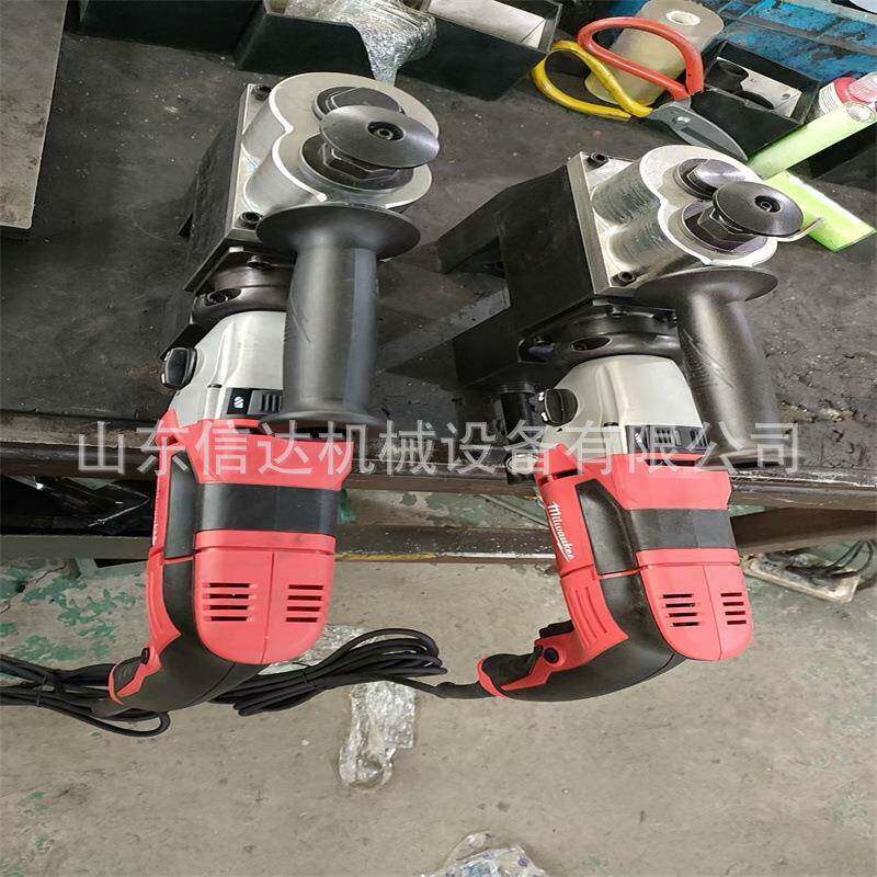 T型Y型钢管坡口机手持式圆管钢管平口机电动管道削边各类型号