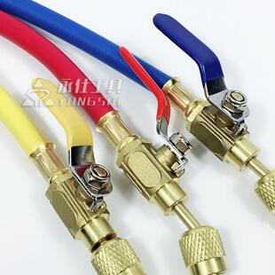 SY仕-011永工加632氟管耐高压加长具冷媒加注管带开关车空调加长