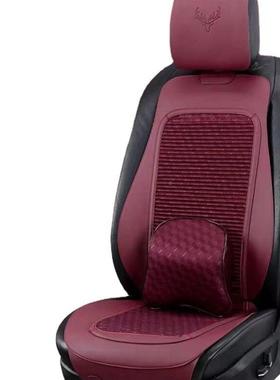 汽车坐垫四季通车用马垫鞍垫夏季车39750内坐垫亚小麻蛮腰座椅202