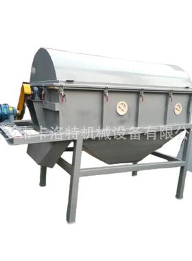 滚筒筛012筒0煤动炭砂石圆筛有机肥GTS1020振动筛选机运行稳环保